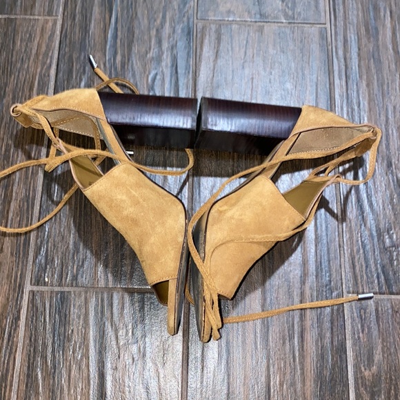 1 State cognac block heel peep toe heel - Picture 2 of 10